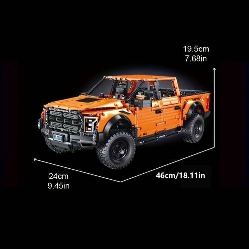 contains 1000 pcs building block car building block vehicle toy set quick assembly vehicle kit for a perfect gift for birthdays easter halloween and christmas 1605pcs