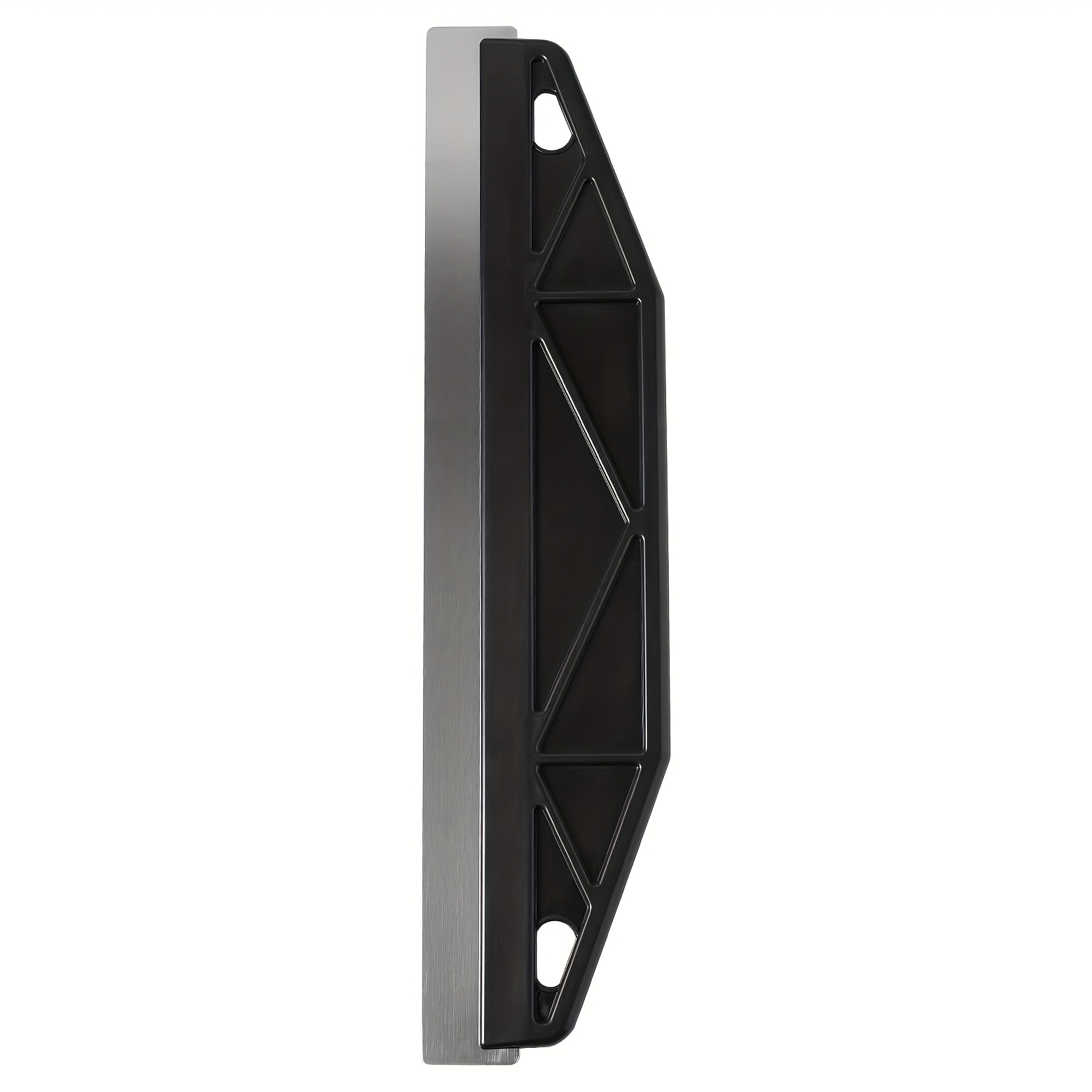 E-shop Professionelles 30,5 cm (12 Zoll) Metall- & Kunststoff-Farbschutz mit ergonomischem Griff & Kante - Hochleistungs-Wandmalwerkzeug für präzises