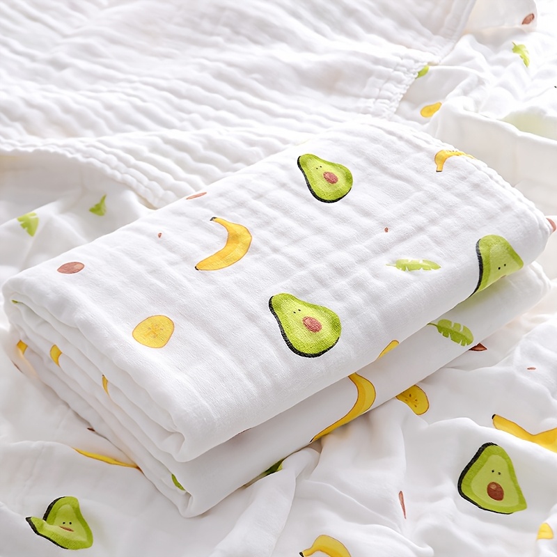 Image of Baby Bath Towel, Infant Supplies, Blanket, Cartoon Cover Blanket For Newborns
