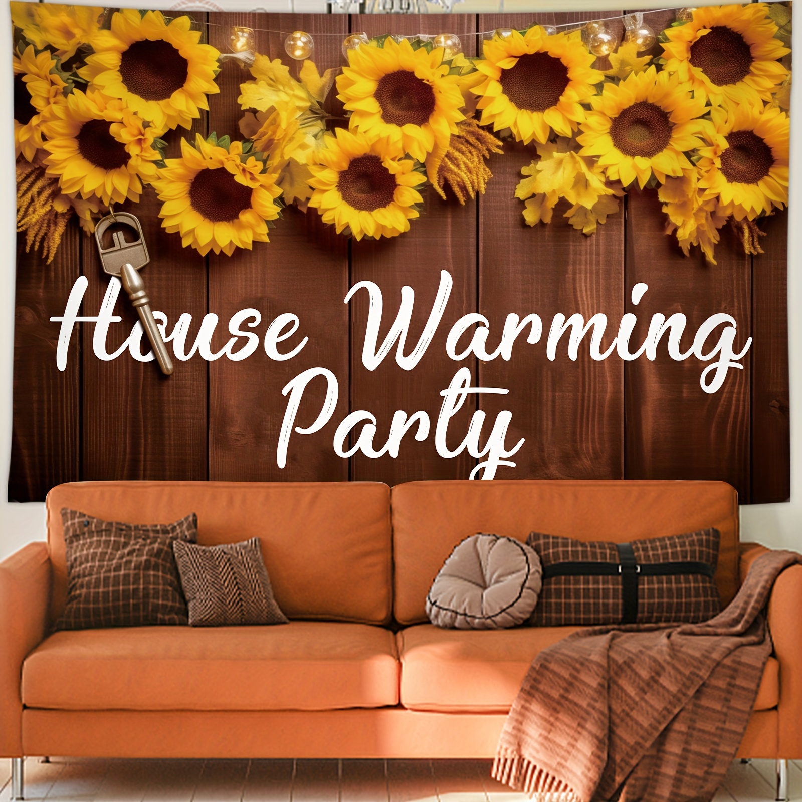 House Warming Party Decoration Home Sweet Home Banner Backdrop Photography  Key Shining Lights Background Pink Floral Wooden Floor Wedding Photo Booth  Props 70.8x43.3inches : : Health & Personal Care