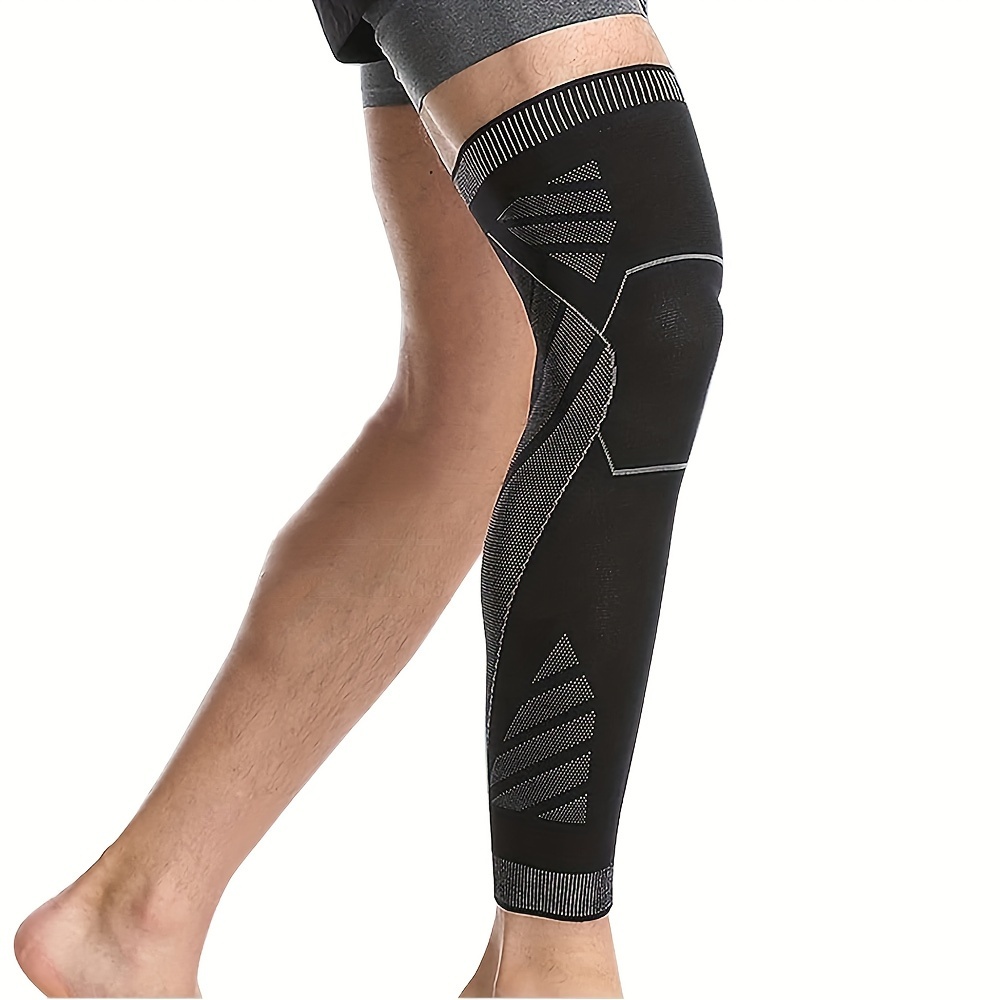 1/2Pcs Knee Calf Padded Leg Thigh Compression Sleeve Sports