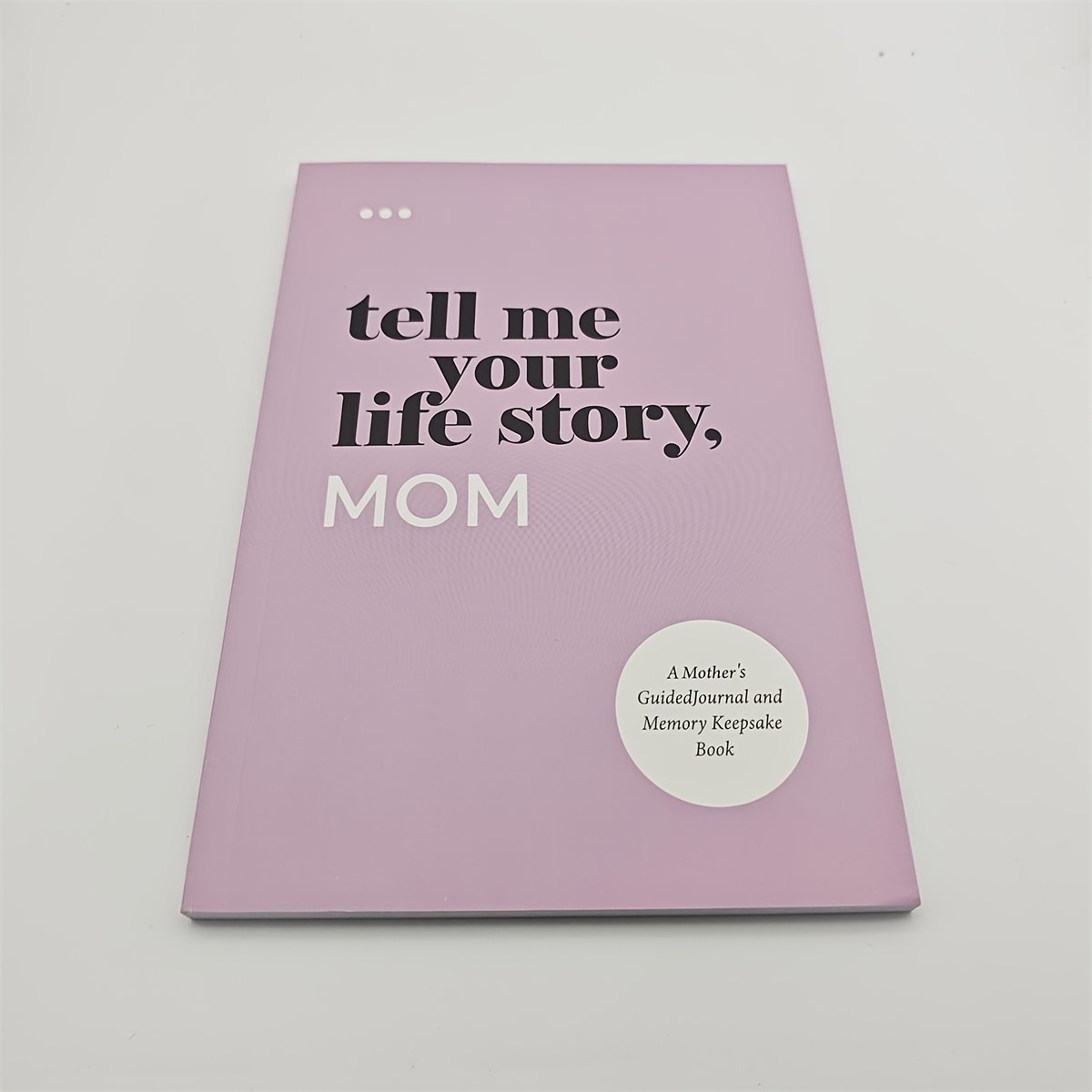 TEMU Memory Book - ' Your ' - English, Paper Cover - Ideal For Dad, Mom, Grandparents - Perfect Birthday, Father's Day, Mother's Day, Christmas Gift