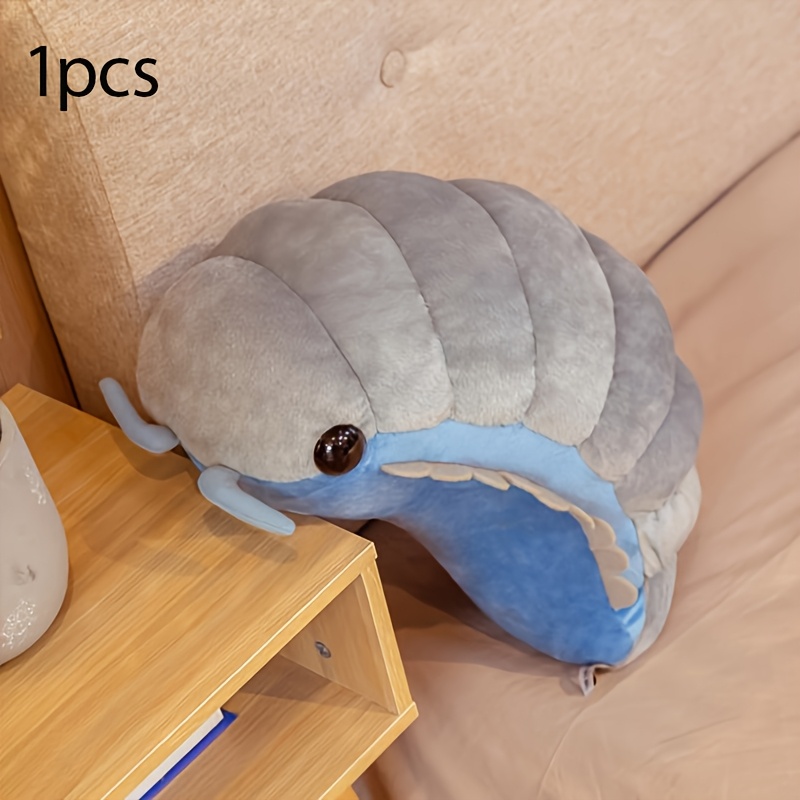 Image of 30cm/11.81in 1pc Pill Bug Plush Toys Soft Animals Pillow Funny Insect Doll Christmas Present Holiday And Birthday Gifts For Room Decoration Building Toy