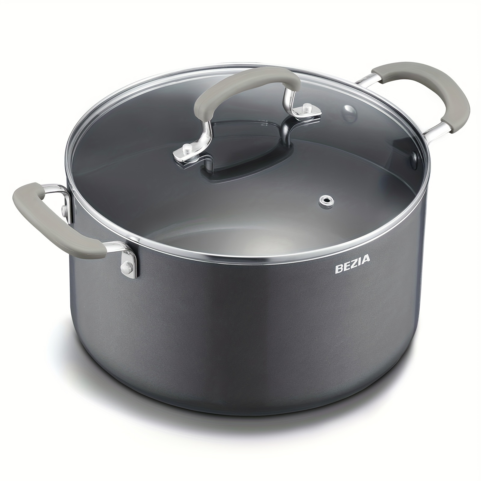 

8 Quart Pot Lid, Nonstick Lid, Induction Ready, Cooking Pot , Compatible All Cooktops, Dishwasher Safe