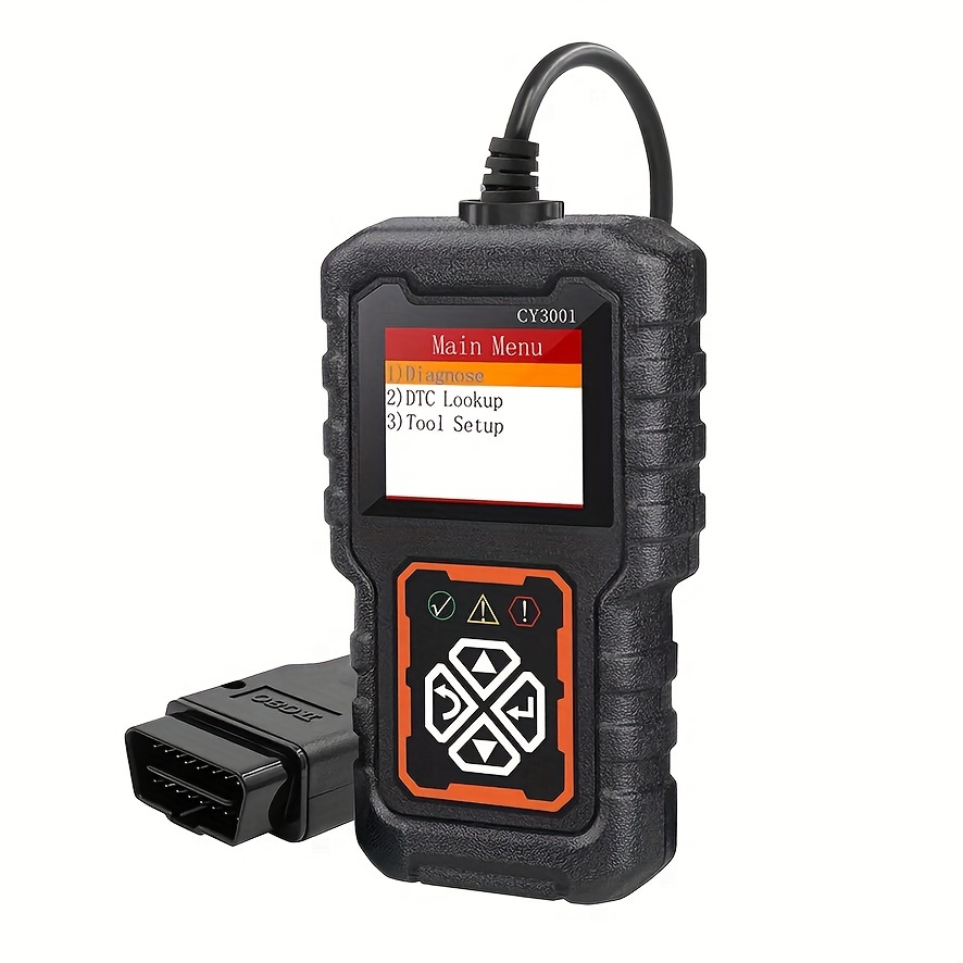 

Cy3001 Obd2 Car Scanner - Engine Fault Code Reader & Diagnostic Tool, Usb Powered, Compatible With All Obd Ii Protocol Vehicles Since 1996