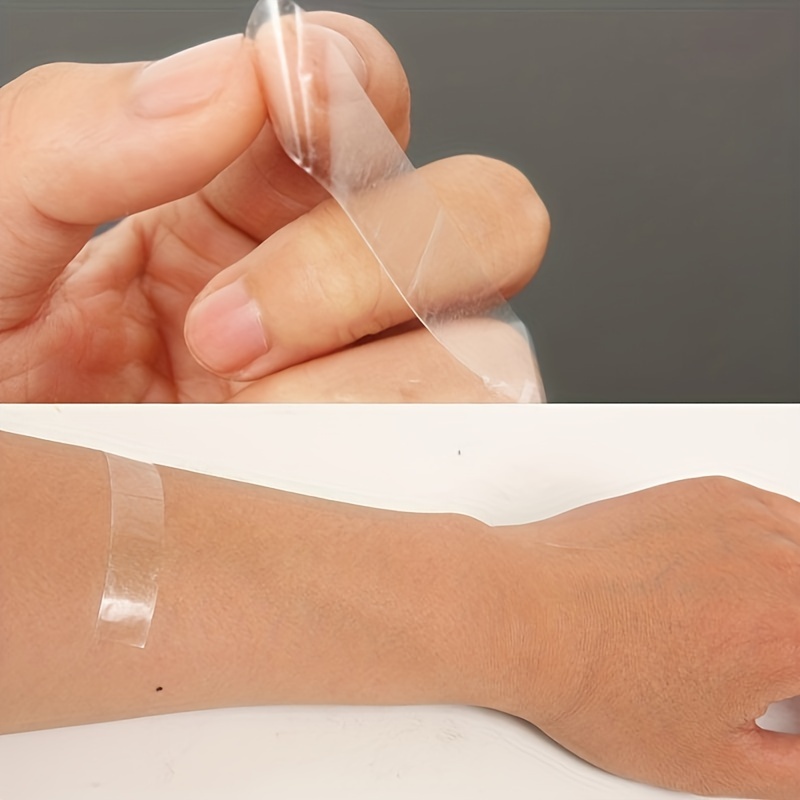1 Roll Hypoallergenic Double-Sided Clothing Tape - Waterproof & Sweatproof, Self-Adhesive Strips for Secure Fitting & Comfortable Wear, Ideal for Dresses & Blouses