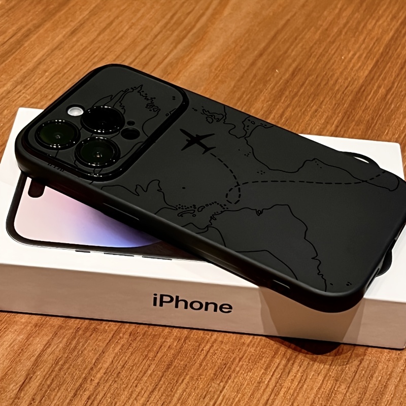 E-shop Schwarze Handy Fensterhüllen für for iphone 17 Pro Max, kompatibel mit 17Air, 17 Plus, 16Plus, 16E, 16Promax, 15, 14, 13, 12 und 11 Serie. Diese