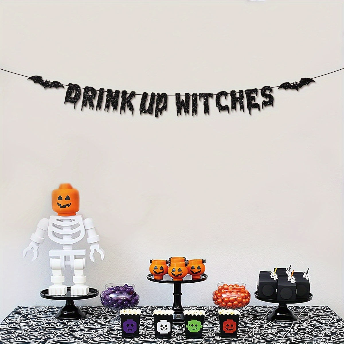 

Witches" Party Banner - Versatile Paper Decoration For Spooky Celebrations Decorations Decor