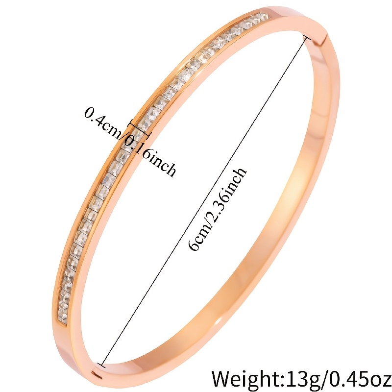 2pcs Fashion Trend Stainless Steel Braided Horseshoe Bracelet Set