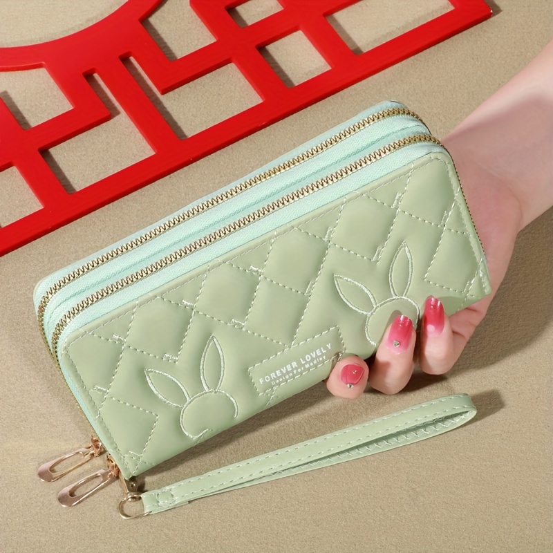 classic wallet large capacity clutch purse zipper card Temu