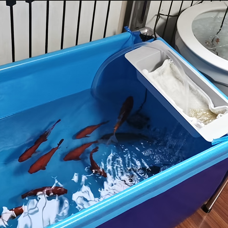 stainless canvas fish pond koi temporary Temu United Arab Emirates