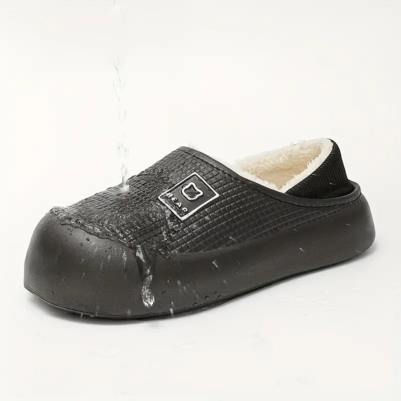 unisex winter socks 2025 new autumn winter warm slippers with plush heel for home lightweight outdoor footwear for couples Product details 2