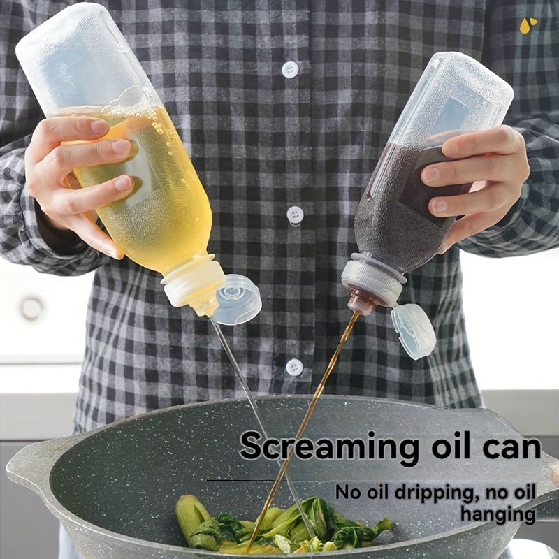 

Scream Oil Pot Kitchen Plastic Seasoning Oil Vinegar Squeeze Bottle Squeeze Bottle Squeeze Bottle Squeeze Bottle Oil Bottle And Christmas Food Making