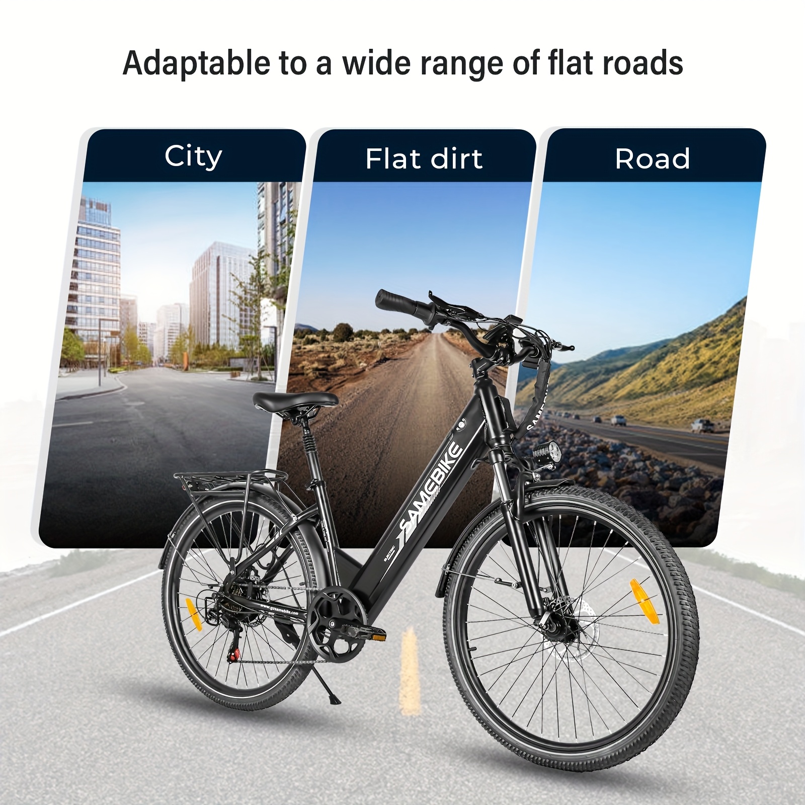 Rs-A01Pro Electric Bike with 250W Motor and 36V 15Ah Battery