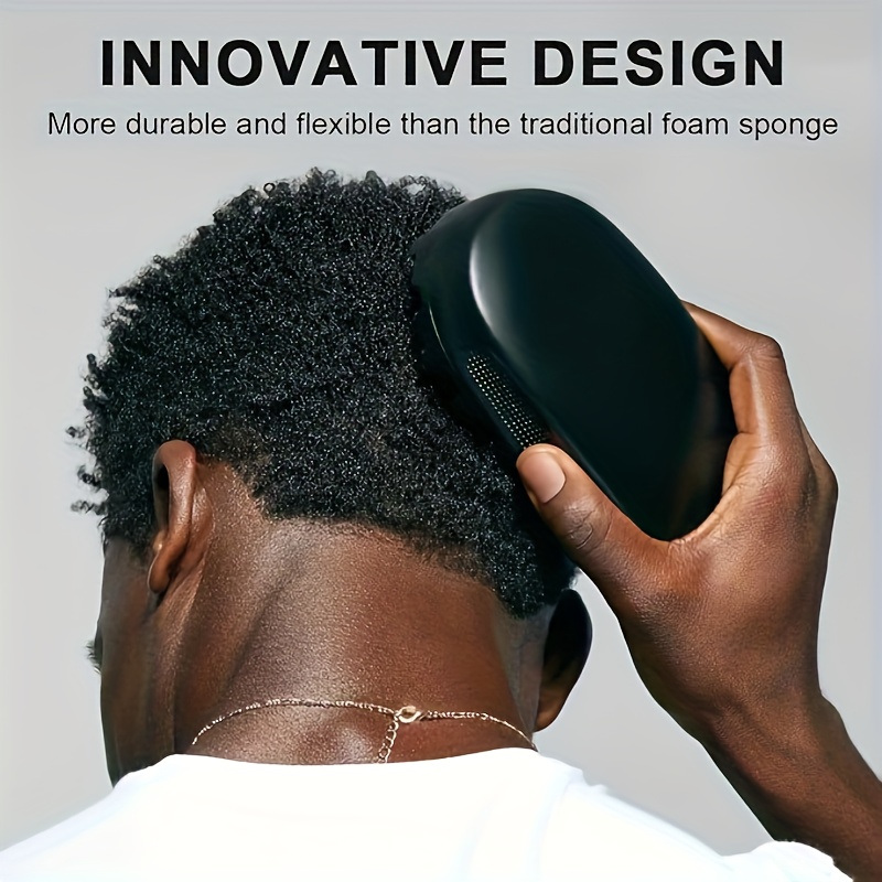 1 x washable african twist braiding comb detangling styling tool for curly hair dreadlocks and braids silicone handle with rubber bristles ideal for hair care and styling hair styling tool ergonomic handle durable hair tool Product details 2