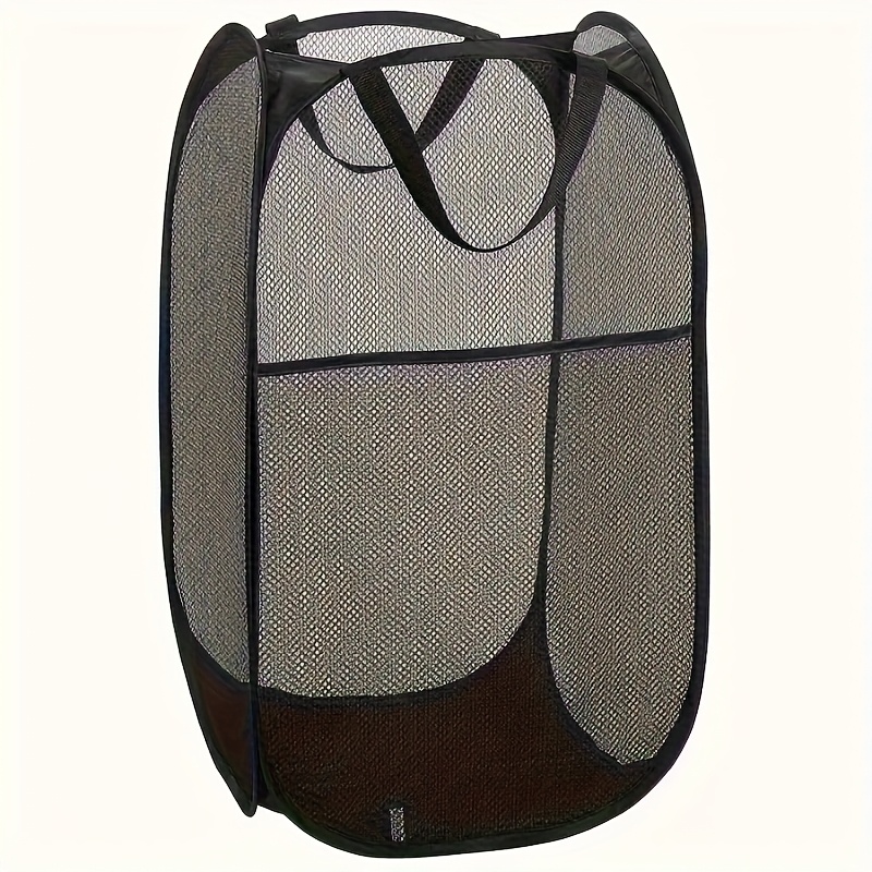TEMU 1 sac de rangement pour sac de couchage de camping, panier à linge pliable en , design de place, adapté , dortoir et voyage - panier à linge