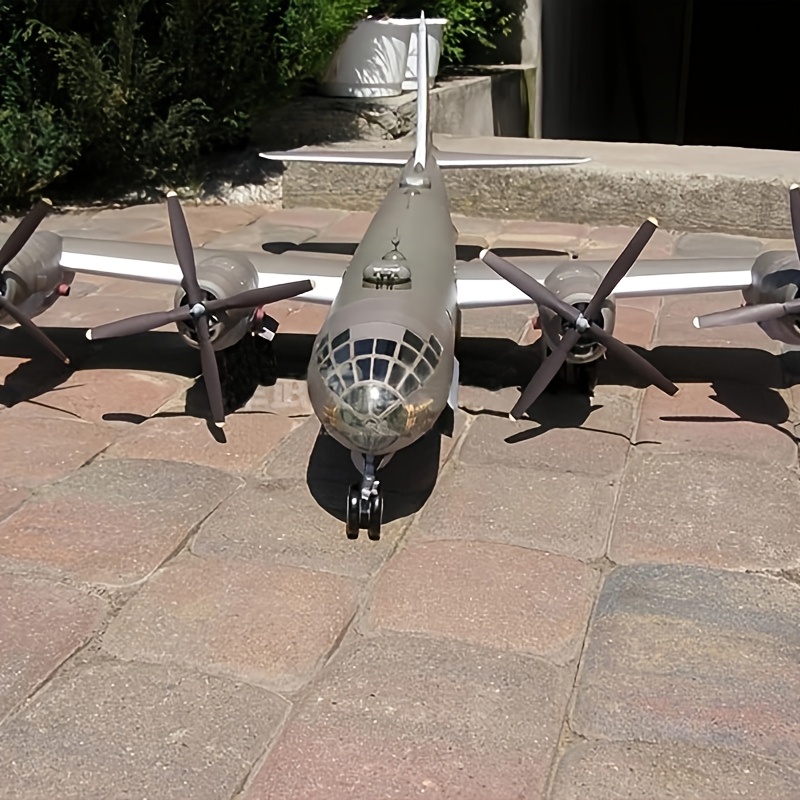 

Diy B29 Super Paper Model Kit - Gray, Handcrafted Cardboard Airplane For Military Enthusiasts, Ideal For Collecting & Displaying, Deep Military Fans Challenge