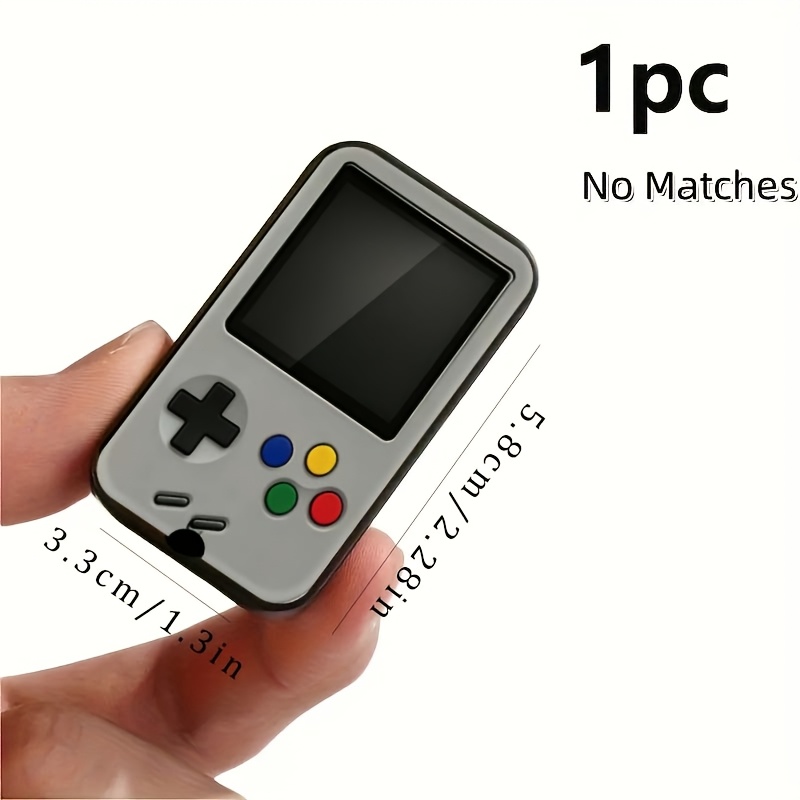 TEMU Boîte d' à motif de console de jeu, boîte d' de style vintage, portable, ne contient pas d', portable, résistante à la pression et à l'