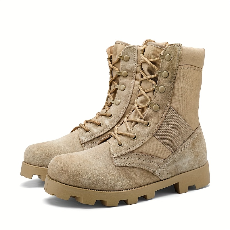 mens     boots two layer cow 41 46 thick anti slip rubber sole street fashion