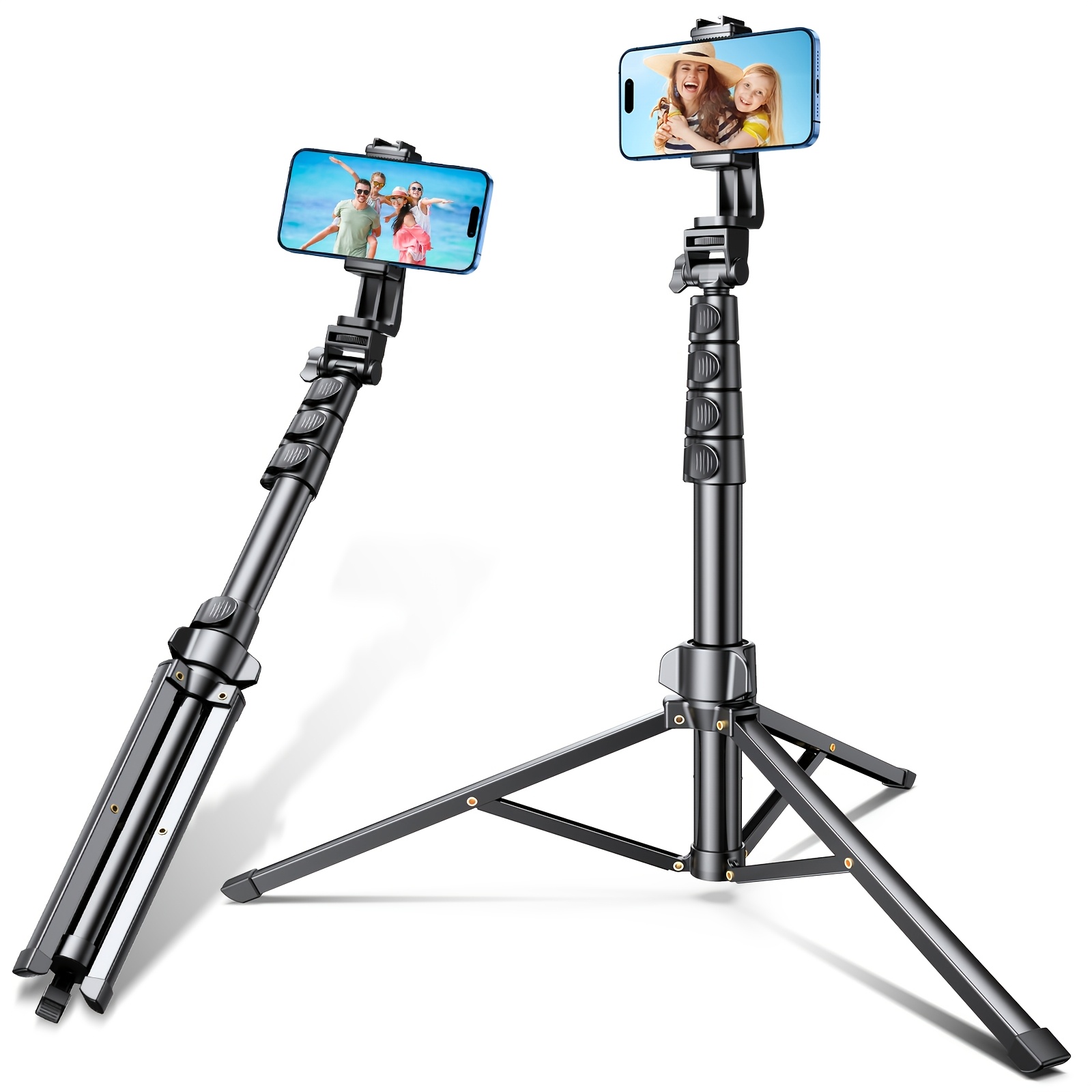 TréPied Mobile Babacom, 69,7 Cm Extensible En Aluminium Portable & Angle RéGlable, TréPied Pour Smartphone, Compatible Iphone/Microphone