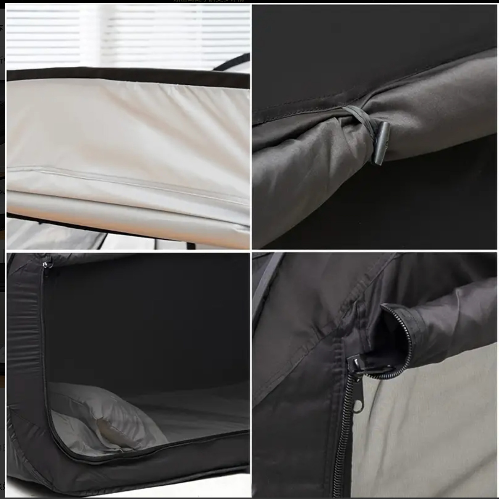 Camping Private Tent, 2-Door Tent Breathable And Shading Home Comfortable Easy Setup Enclosed Shelter Portable Mattress Double-Door Tent Reinforced Seams Shading Outdoor Camping Tent, Suitable for Indoor And Outdoor, Avoiding Mosquito Bites