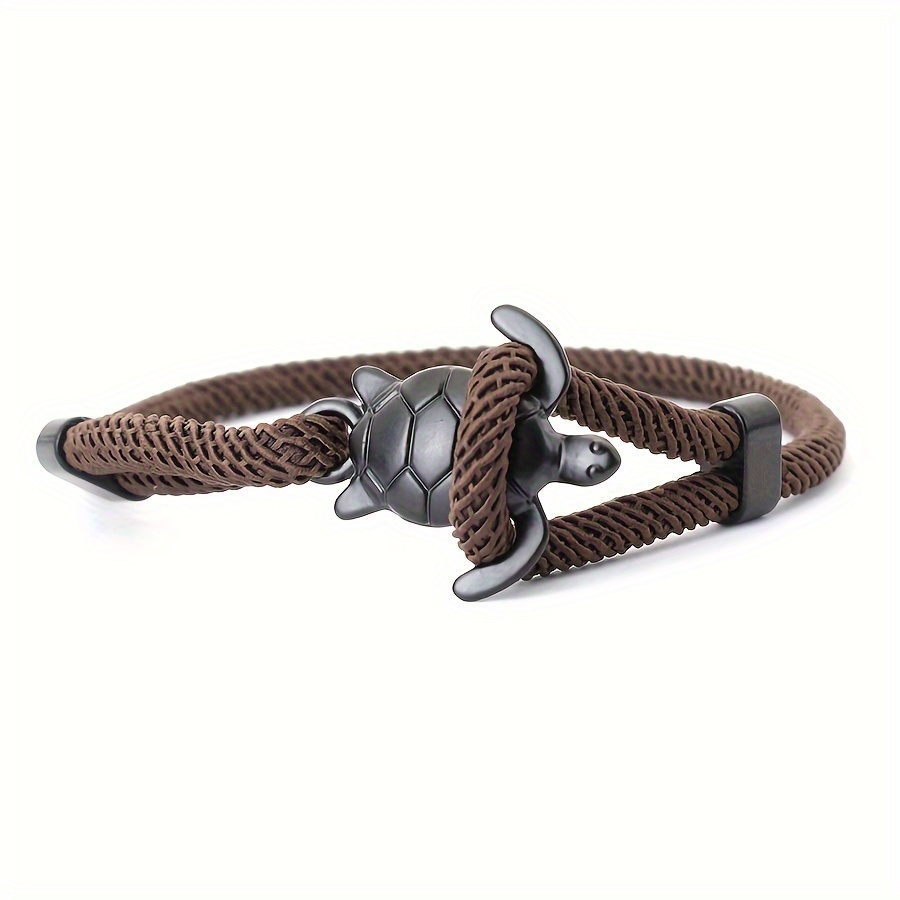 Men's Nylon Adjustable Rope Bracelet, Stylish Unisex Accessory