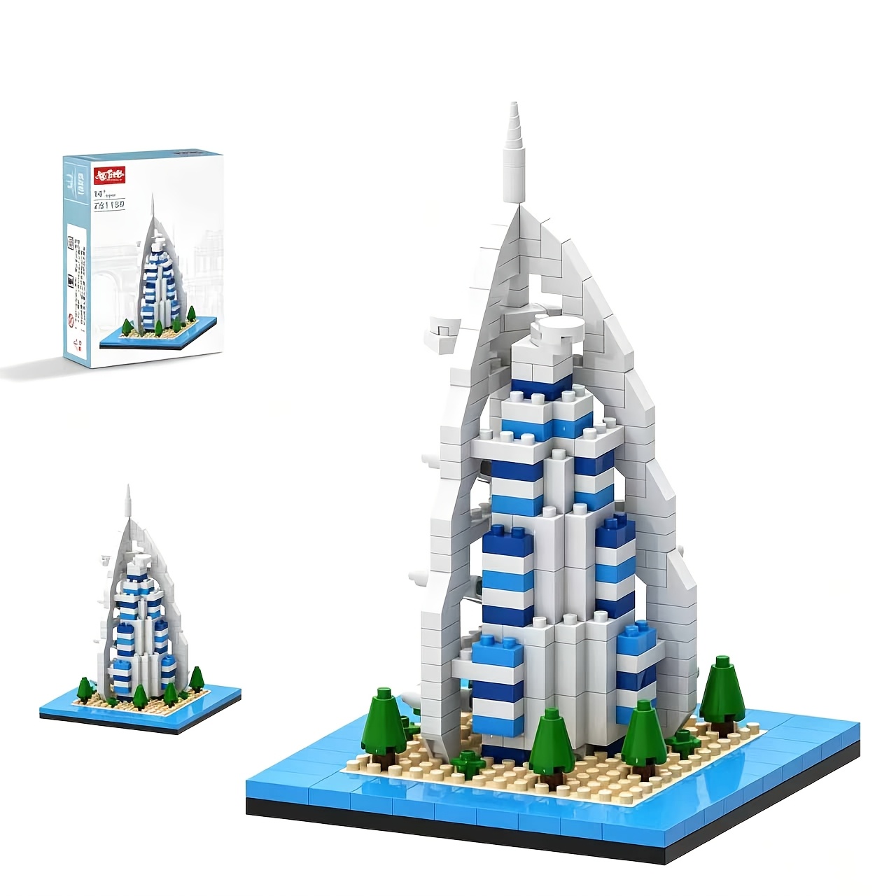 World Famous Architectural Building Blocks, Creative Gift