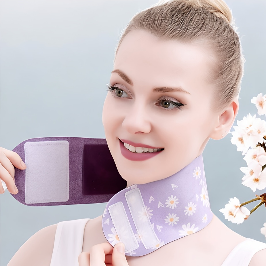 Image of Neck Cushion, Washable Gel Neck Mask Strap, Reusable Neck Mask Accessory, Neck Mask Securing Strap, Tools For Neck Care, Moisturizing And Nourishing Tools For The Neck