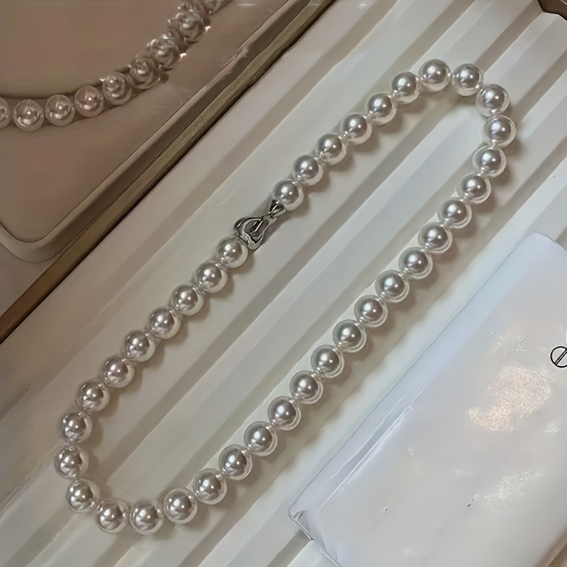 Freshwater Pearls Necklace Lightweight Collarbone Chain