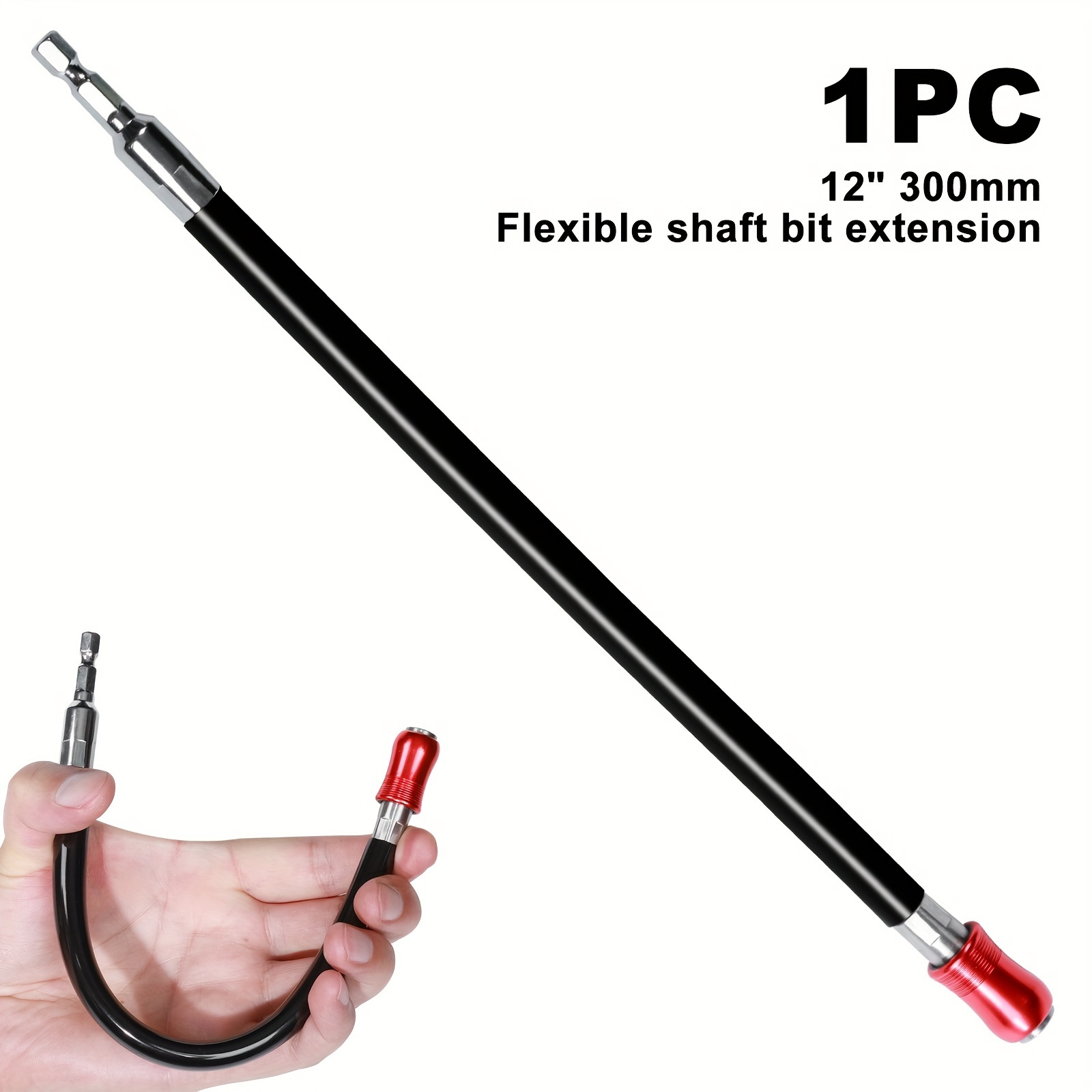 

12" 300mm Extra Long Soft Shaft Extension Rod