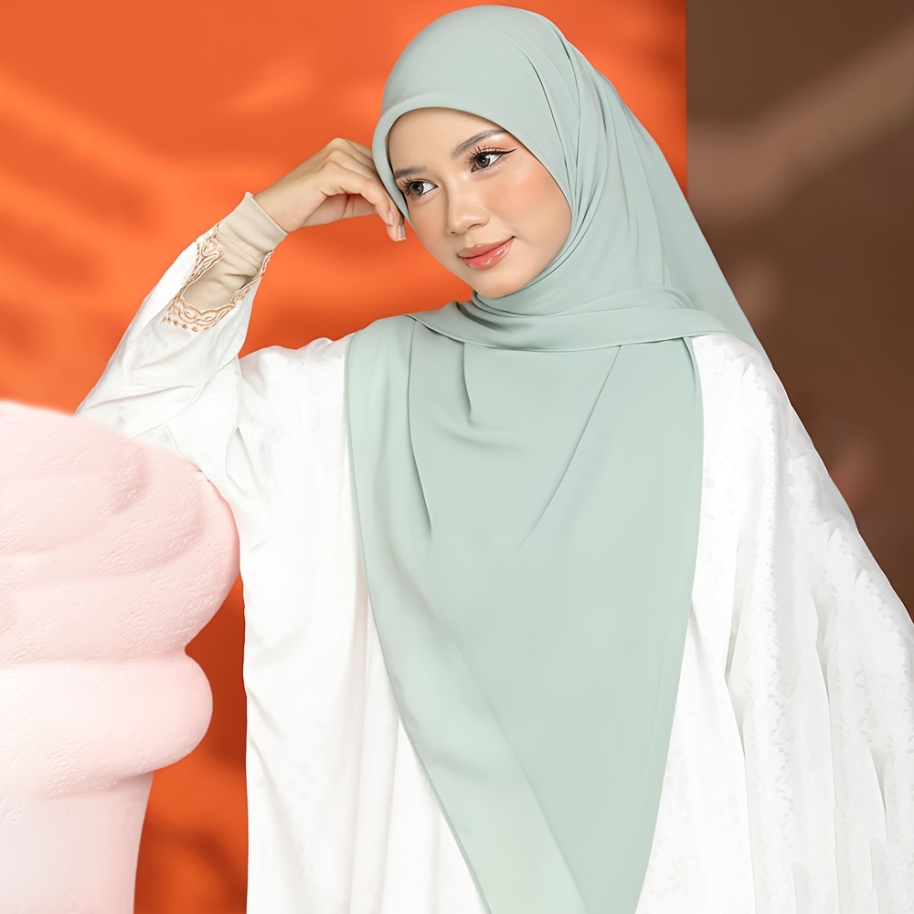 pearl chiffon hijab