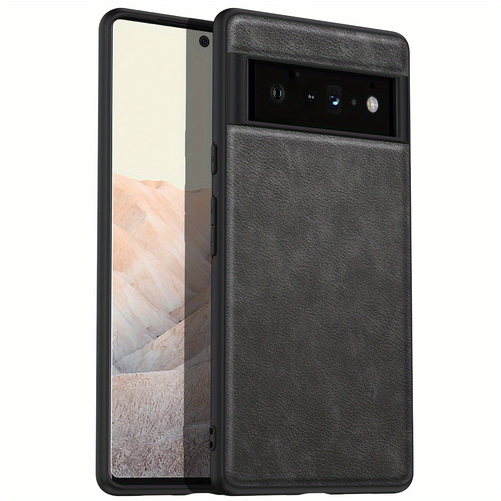 Custodia Per Google Pixel 6 In Fibra Di Carbonio E Legno - Bumper Antiurto | Design Elegante E Protettivo