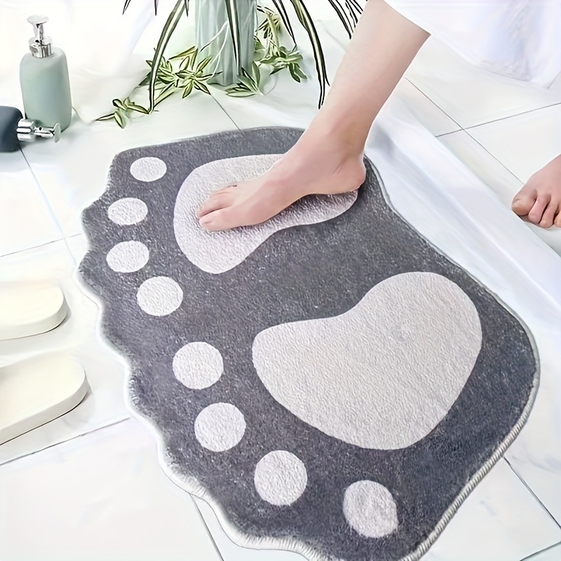 E-shop Badematte - Saugfähig, Rutschfest, Maschinenwaschbarer Weicher Mikrofaser-Teppich für Dusche und Leseraum