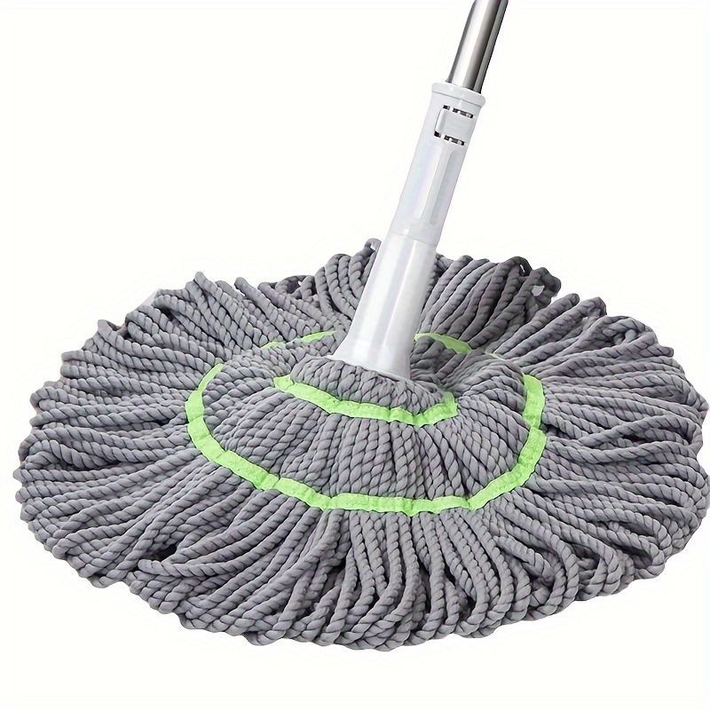 TEMU Versatile Mop - Stainless Steel/plastic, Kitchen, Bedroom, Bathroom & Living Room Cleaning