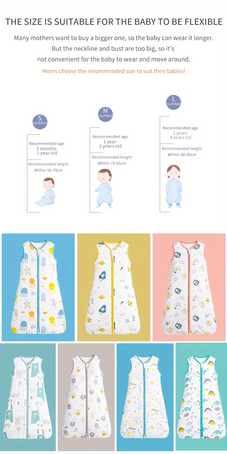 0 5tog summer kids newborn swaddling bags   knit baby sleeping bags details 7