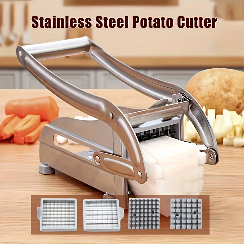 

Potato Cutter Stainless Steel Household Potato Cutting Machine Cutting Machine Cutting Kitchen Tools Are Suitable For Home Use