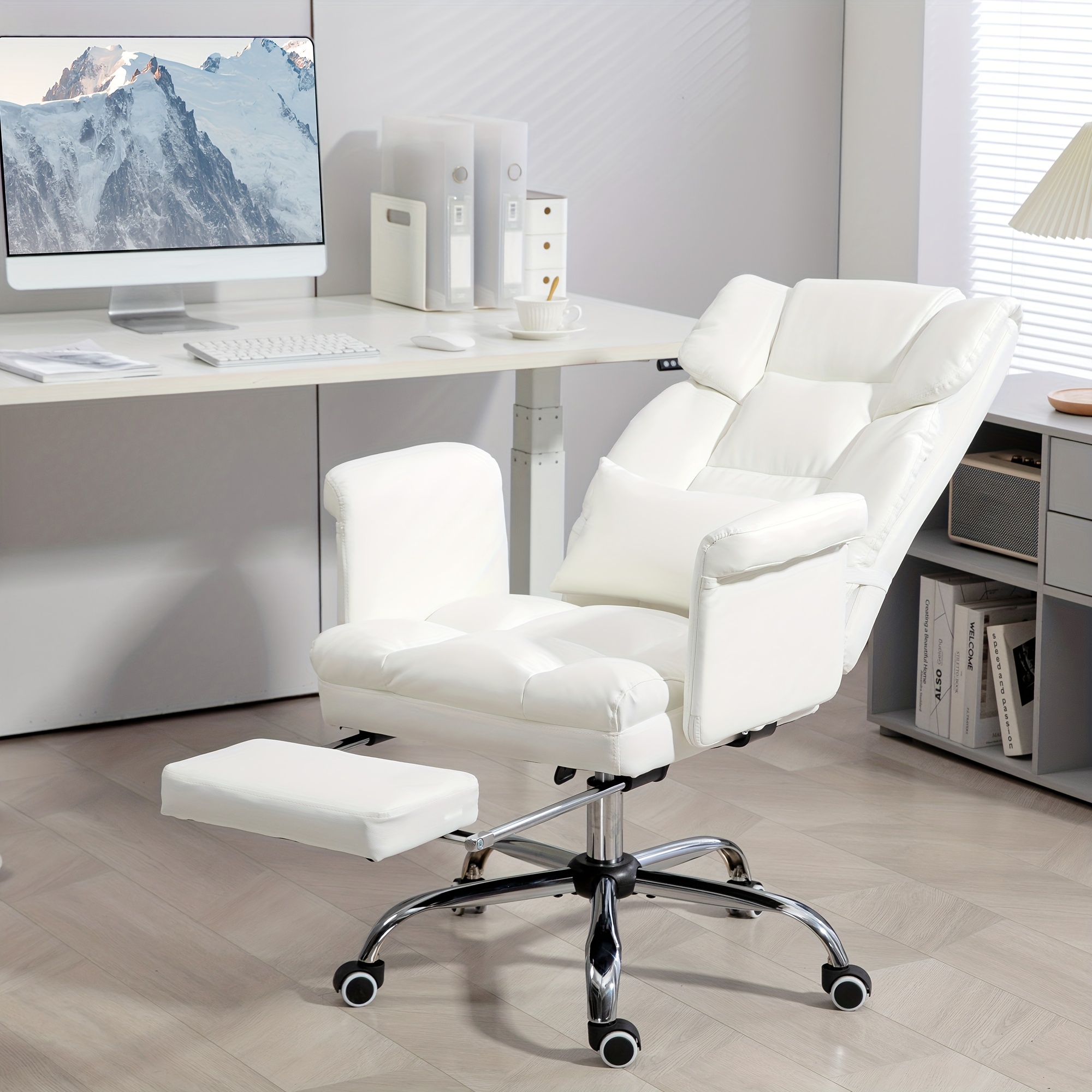 ergonomic office chair leather computer chair Temu Netherlands