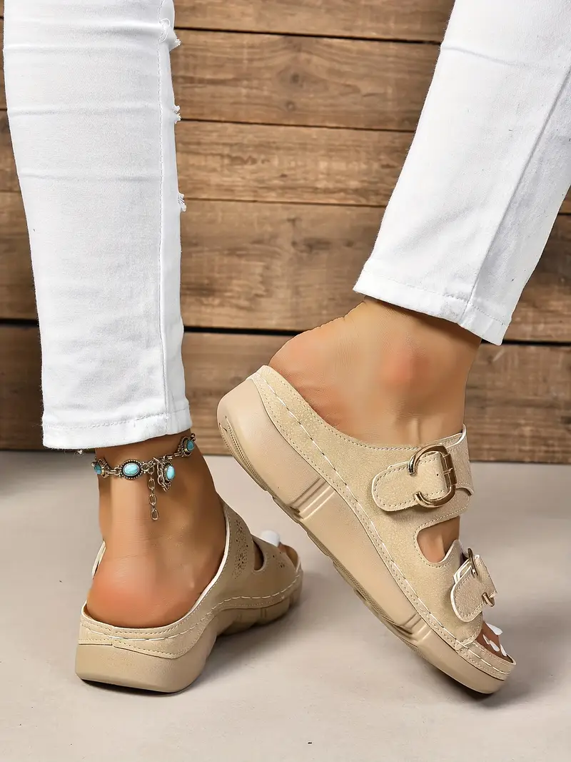Women s Summer Wedge Sandals Casual Design details 6