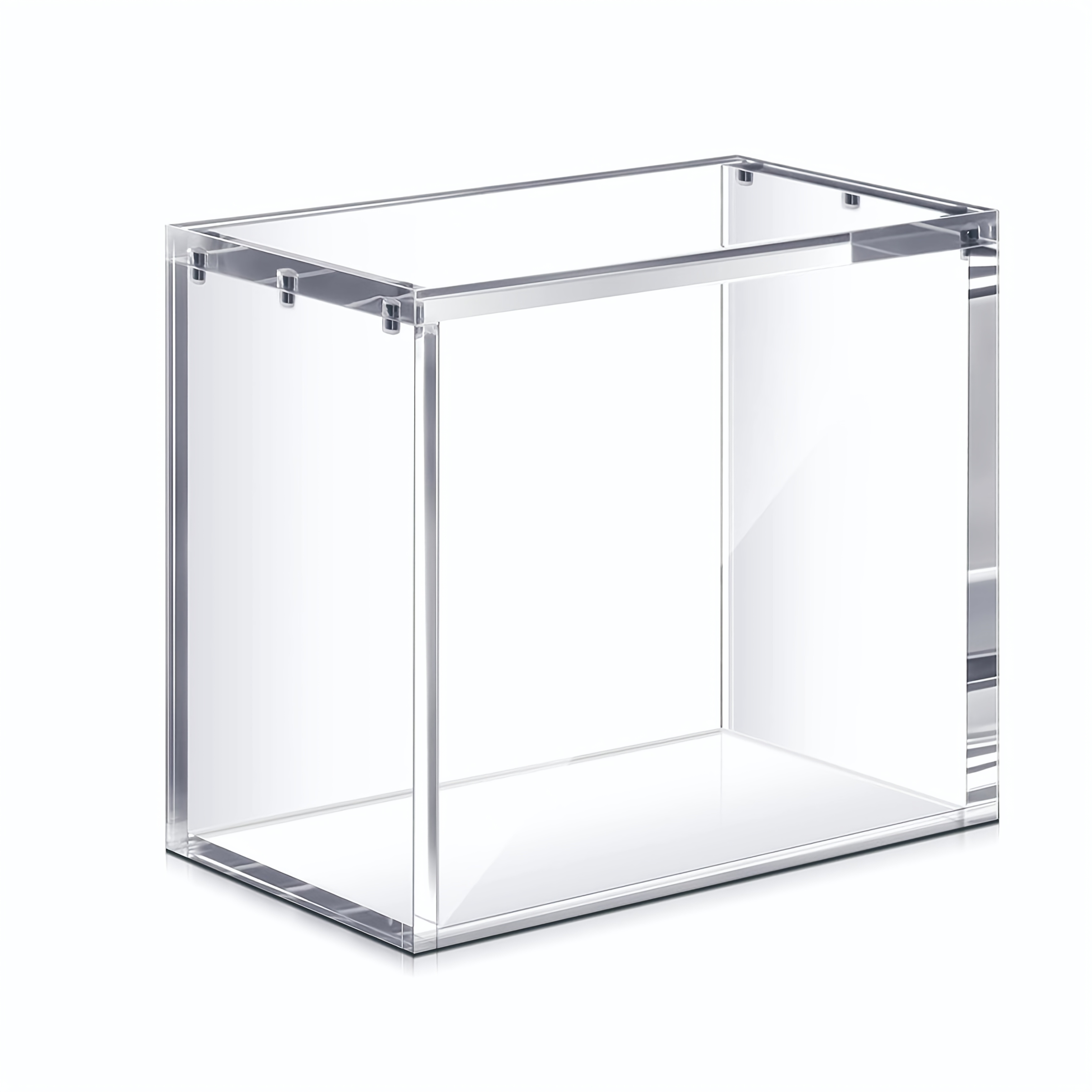 item picture 19 9 16 8cm magnetic acrylic display case clear dustproof showcase for figurines collectibles and toys multiple sizes   contemporary style no power needed toy storage box   case transparent material toy storage box