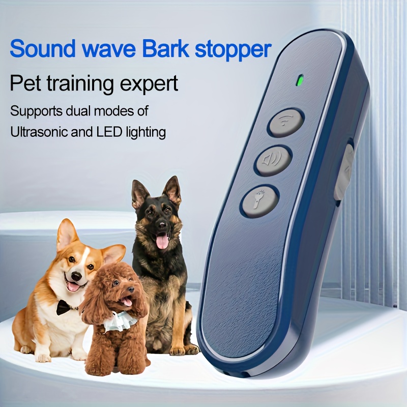 YNF Dog Barking Stop Device - Dog Barking Deterrence Device, Preventing Bad Dog Behavior - Soundwave Technology Dog Barking Deterrence, Refusing Shouting and Beating - The Best Anti Barking Device Rechargeable Festival Gift