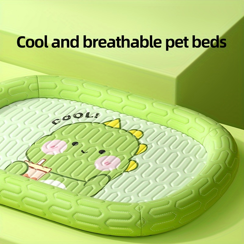 comfy sleeping cushion with breathable design   extra small to medium breeds and puppies small to medium dog cooling bed super soft Product details 1