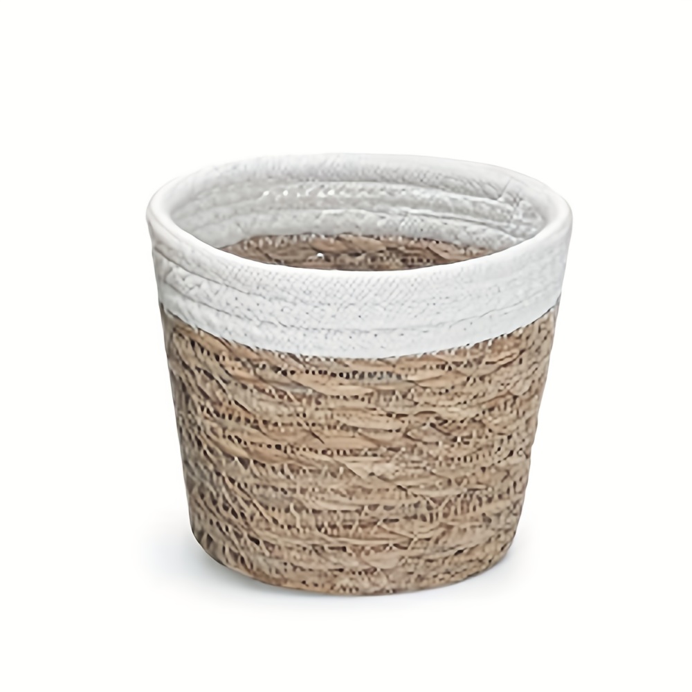TEMU Decorative With Liner For 4" - 5" Potted Seedling Pots | Indoor Potted Plant Cover Multifunctional Desktop