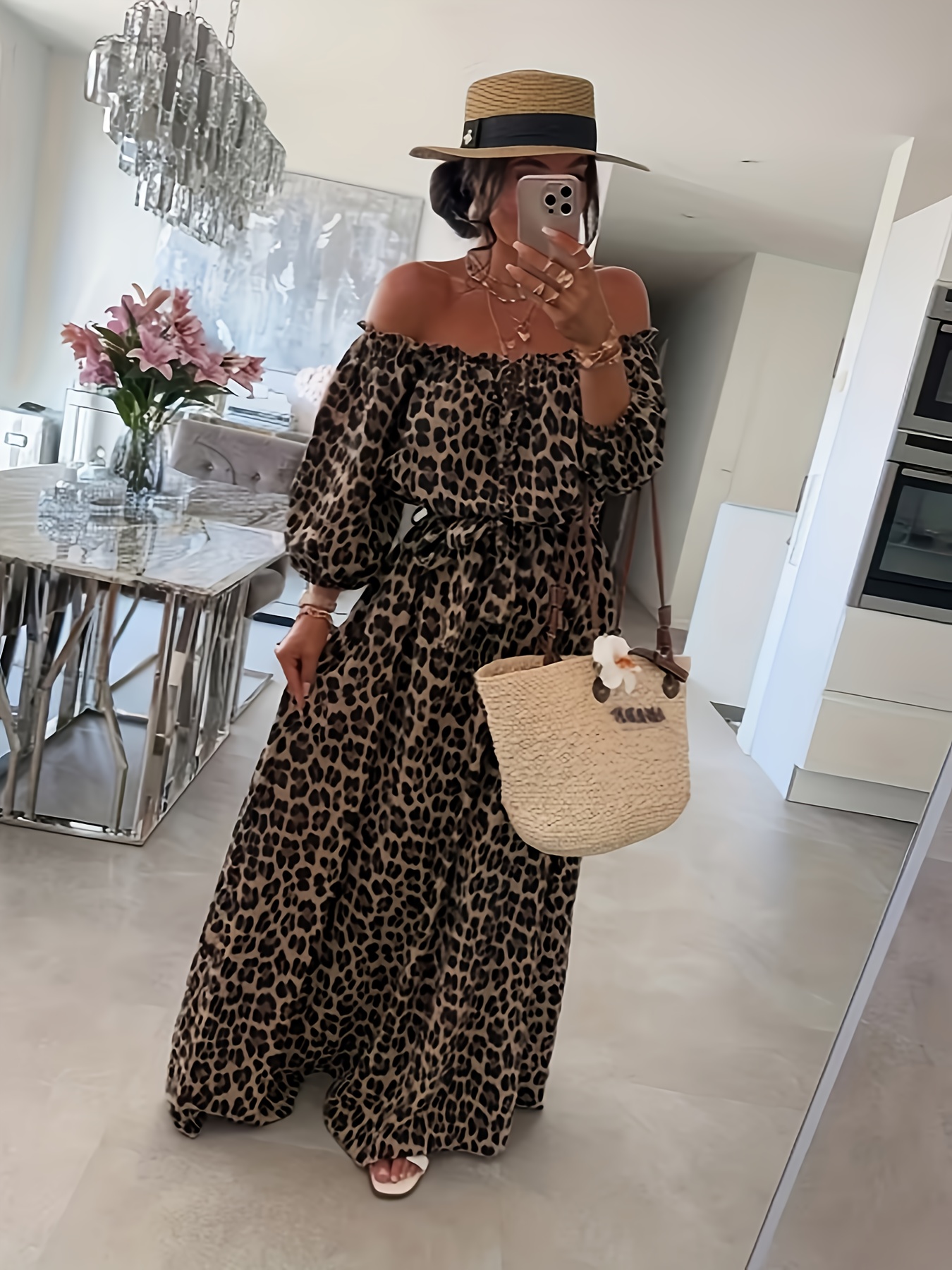 dress tiger print - Mauritius