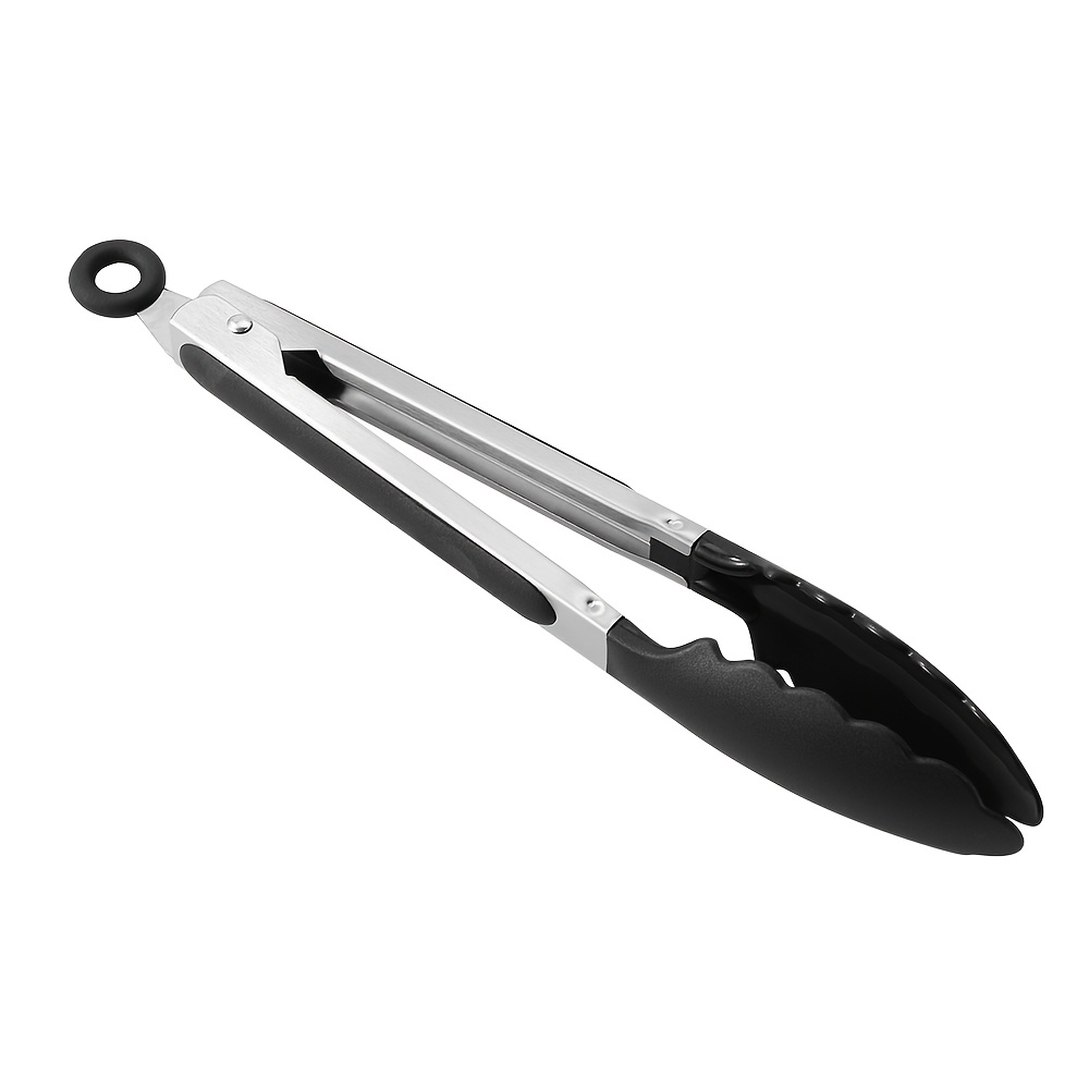 Food Tongs Kitchen Cooking Steak Frying Food Tongs Anti-scald Outdoor Bbq Grill Tongs