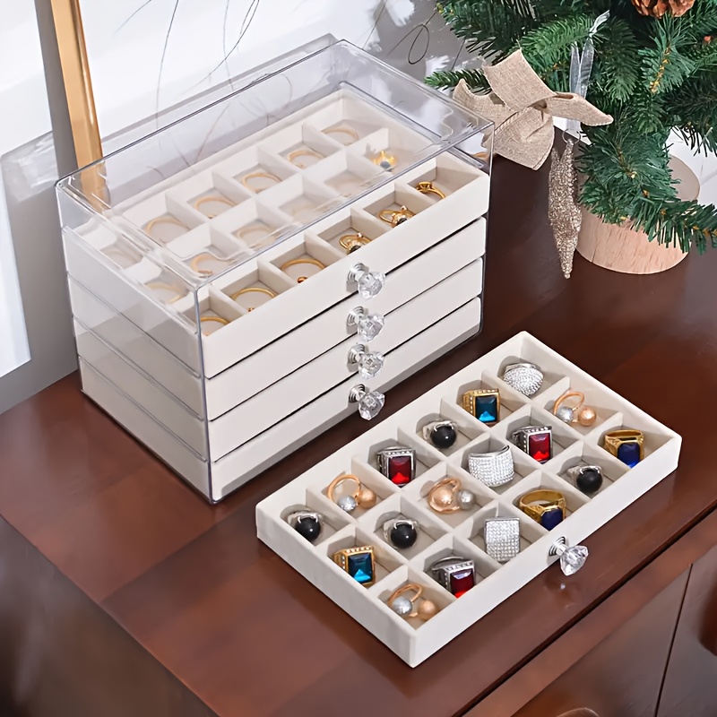 classic and elegant 5 layer jewelry box lightweight portable with sturdy design for secure storage on the go jewelry boxes Product details 3