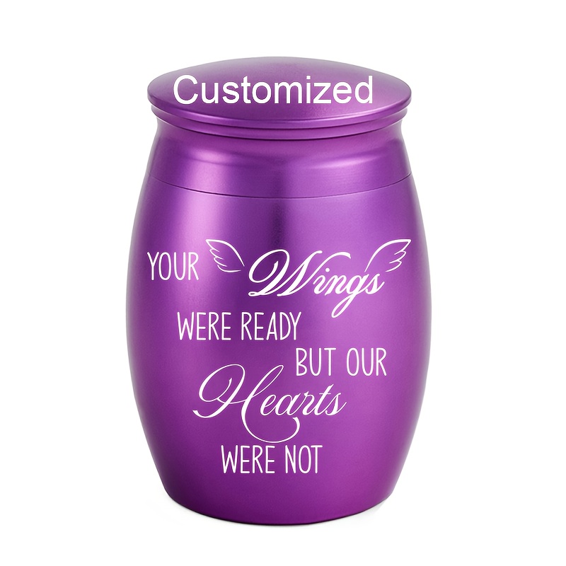 Customizable Small Keepsake Urns for Human Pet Ashes