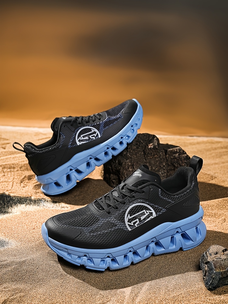 NHOT Men's & Unisex Trail Running Shoes - Low-Top Breathable Shock-Absorbing Lightweight Hiking Sneakers with MD Sole, Soft-Soled Traction Suitable for Fitness, Trekking, Gym, for - Outdoor Training and Daily Wear (Couples)