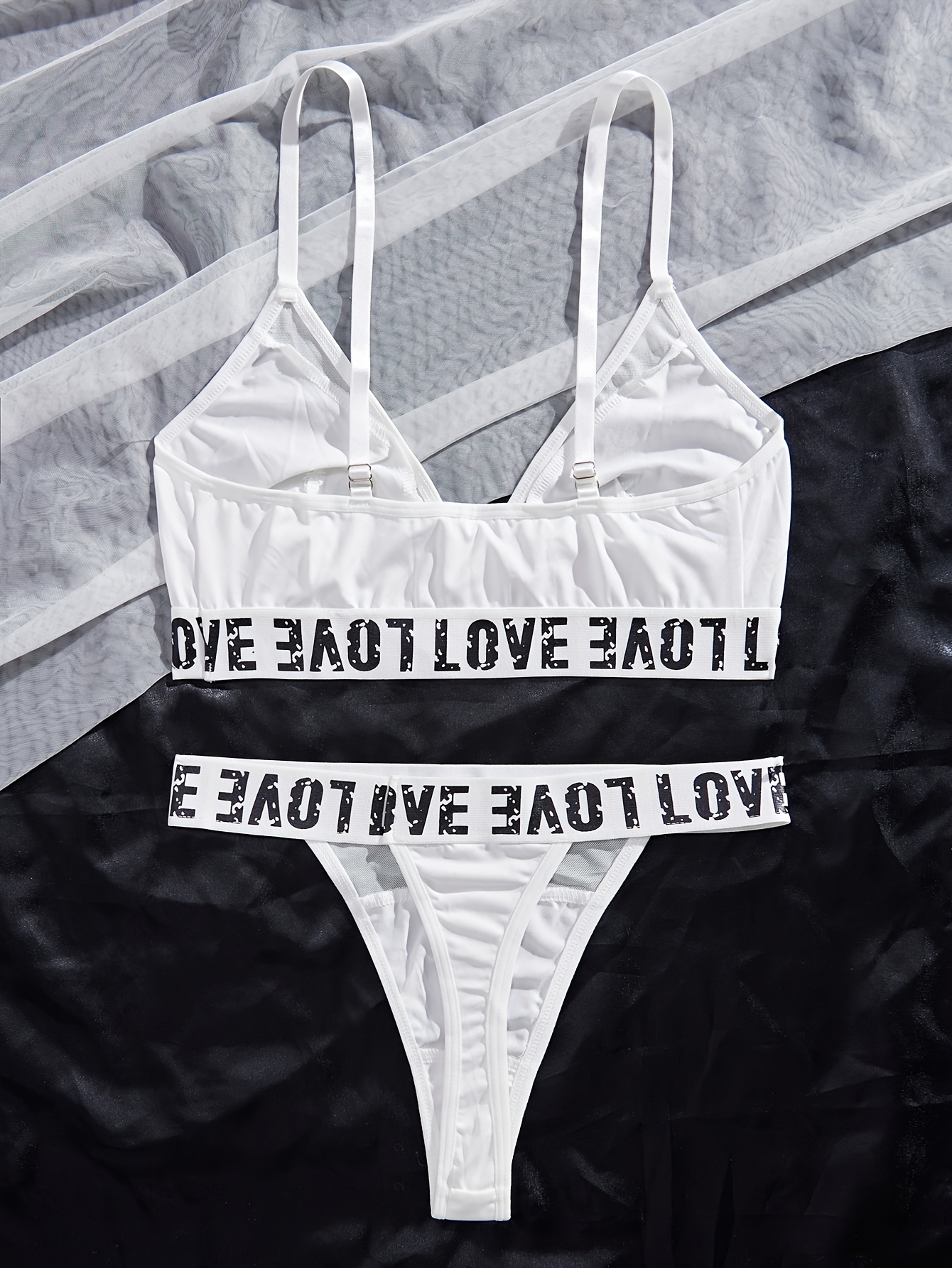Buy Women Lingerie Set Sexy Baby Sports Bra + Underwear Online at  desertcartSeychelles