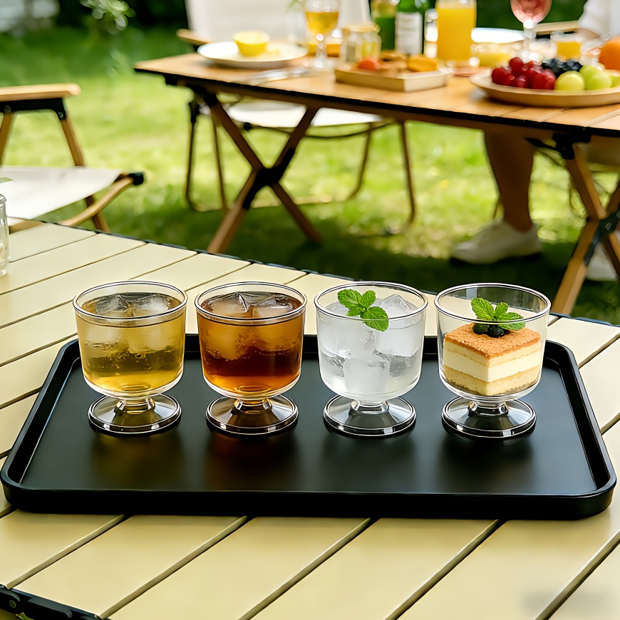 13 vasos transparentes con vaso | Champán, vino y vasos de cóctel para bodas, fiestas de cumpleaños, cenas familiares, camping al aire libre