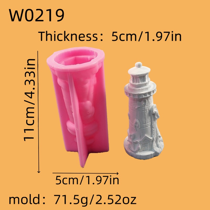 E-shop Harz-Silikonform dreidimensionale Dekoration Silikonform DIY Kerzen Silikonform Gipsdekoration Silikonform Heimdekoration Epoxidharzform W0218